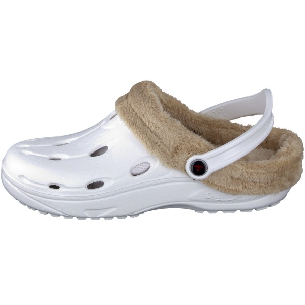 Clog Dux Winter weiss