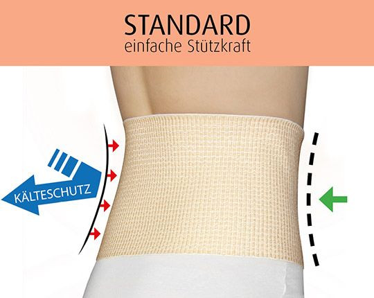 Nierenwärmer mit Stützfunktion - standard