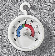 Kühlschrankthermometer, Ø 53 mm, Kunstst