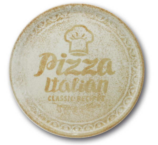 Pizzateller Rustico Porzellan 31cm 6er Set