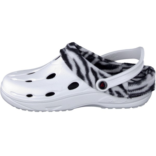 Clog Dux Winter Zebra