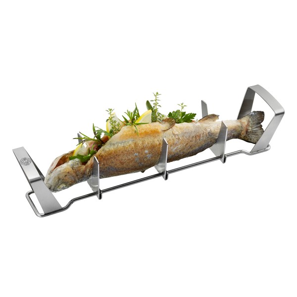 Fischhalter L 36 cm BBQ