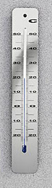 Aussenthermometer Edelstahl