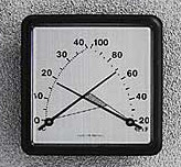 Thermo-/ Hygrometer analog, 85mm