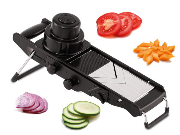 Profi Mandoline "all in one", schwarz